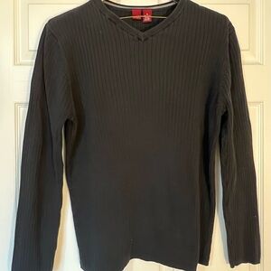 Merona Men's Dark Gray V-Neck Sweater